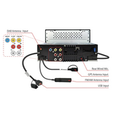 Kenwood DMX5023DABS - 6.8” Wired CarPlay Android Auto Mirroring, DAB+ Radio Multimedia Screen